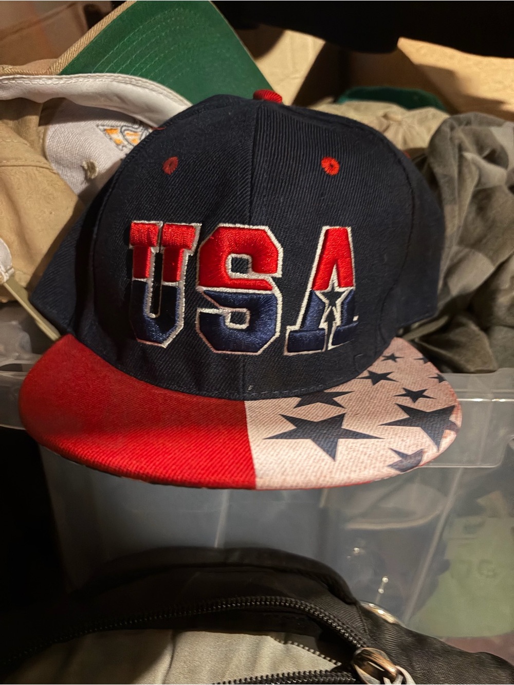USA Mitchell & Ness Collectors Edition Hat team USA stars & stripes SnapBack cap